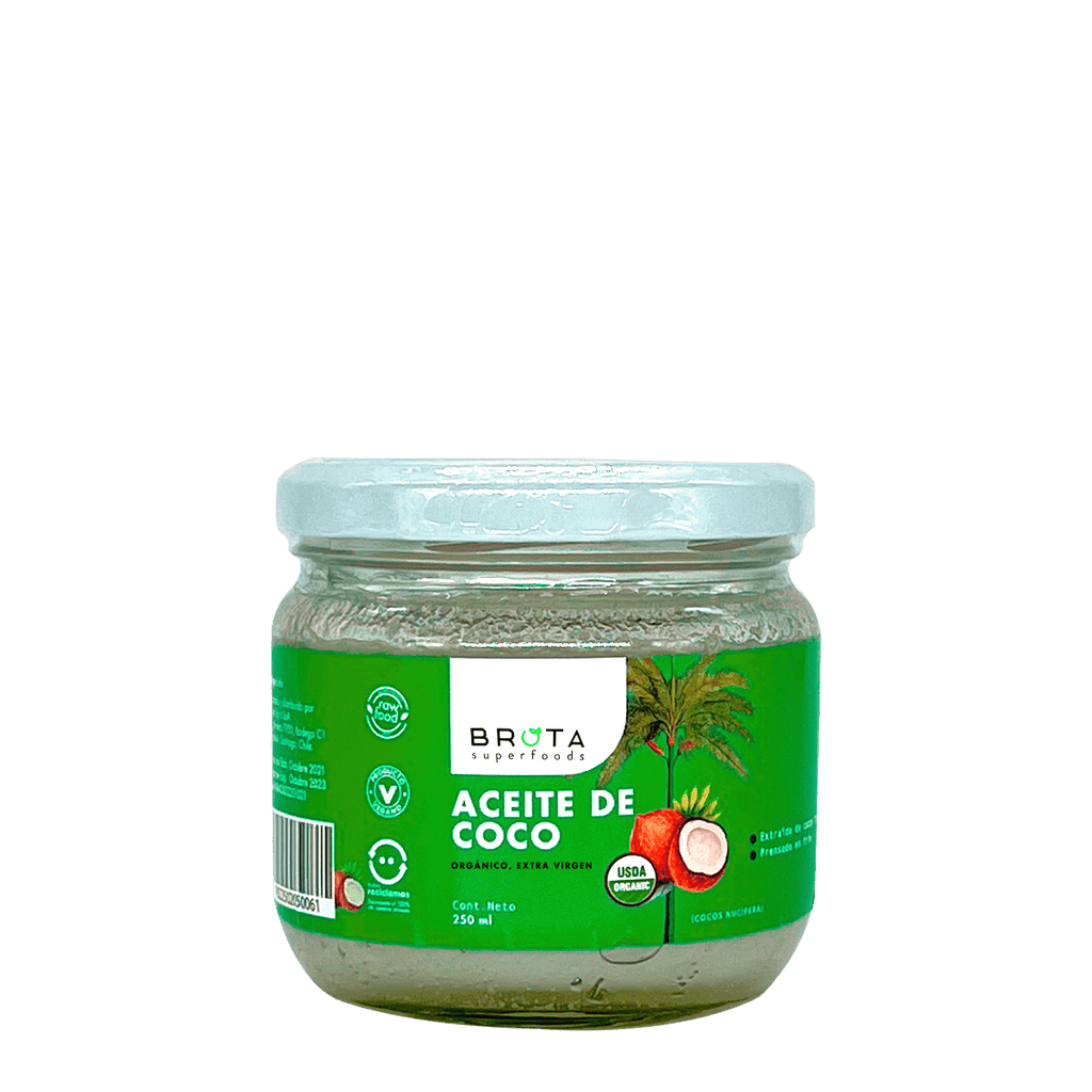 Aceite de Coco Orgánico Extra Virgen 250 ml