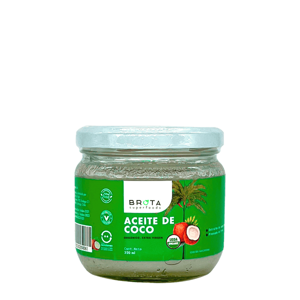 Aceite de Coco Orgánico Extra Virgen 250 ml